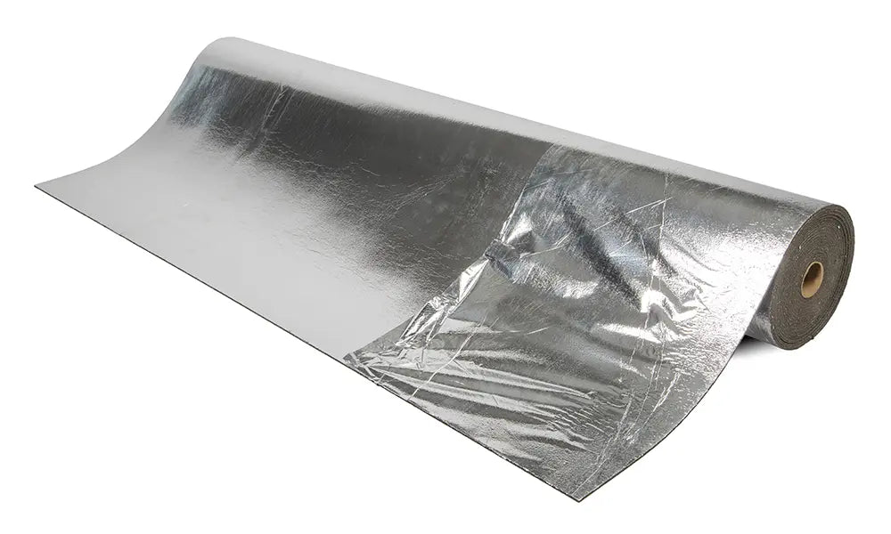 Gulvunderlag No Noise Extreme M/Alu-Dampspærre og Overlap 2,8 mm