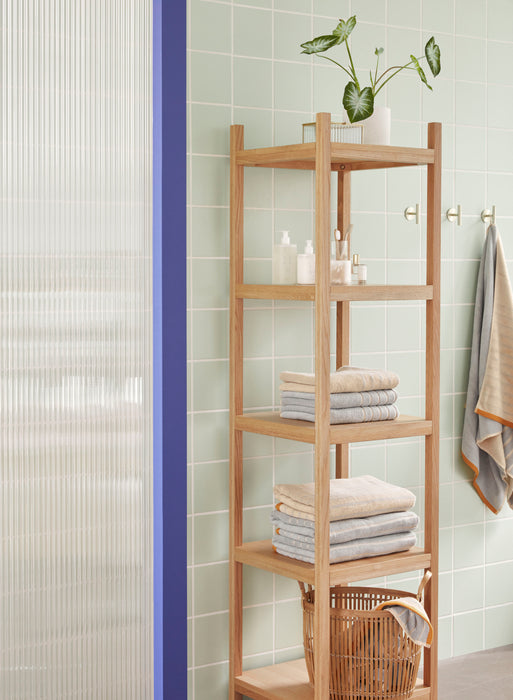 Ripple Glasboks - Sæt af 2 Klar/Messing