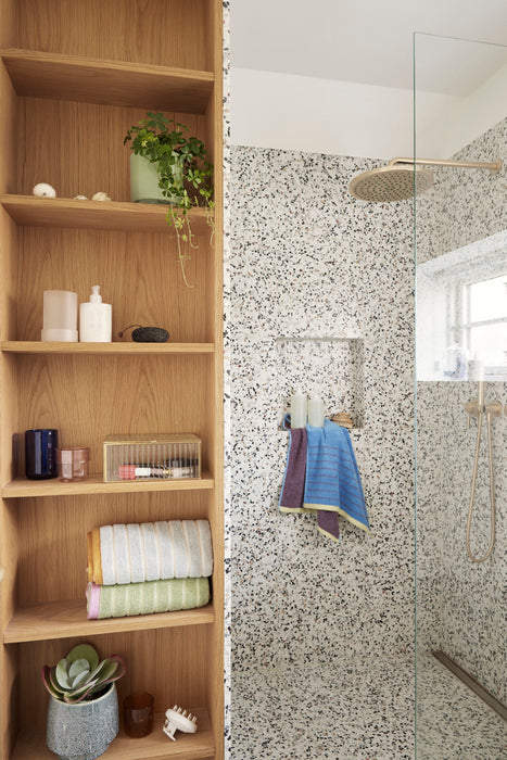 Ripple Glasboks - Sæt af 2 Klar/Messing