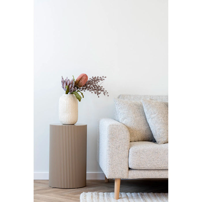 Farense Hjørnebord - Grå/Beige