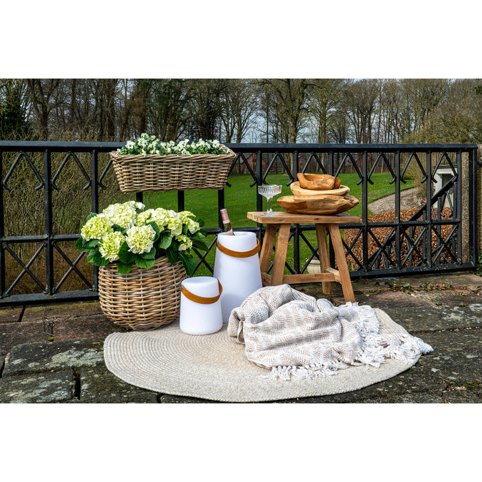 Cort Plaid - Råhvid/Beige