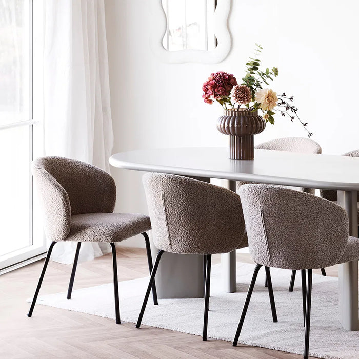 Vase Mundblæst - Brun