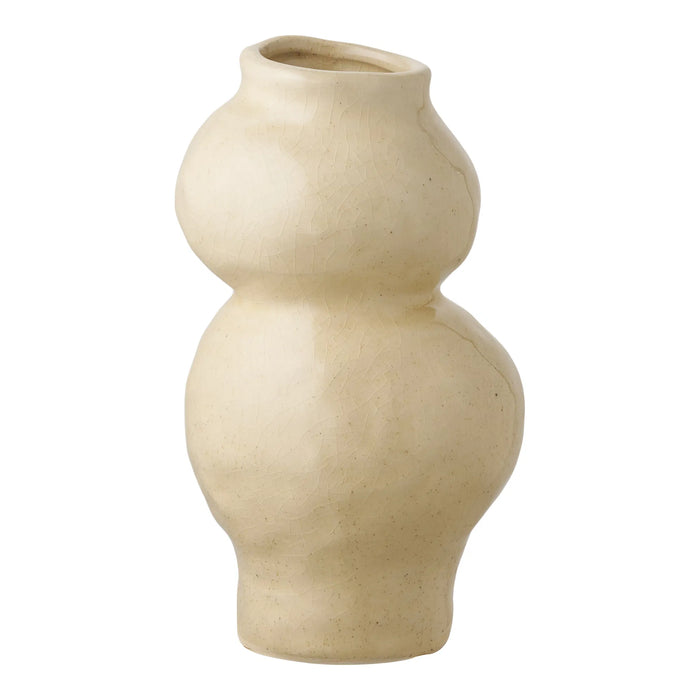 Vase Keramik - Beige