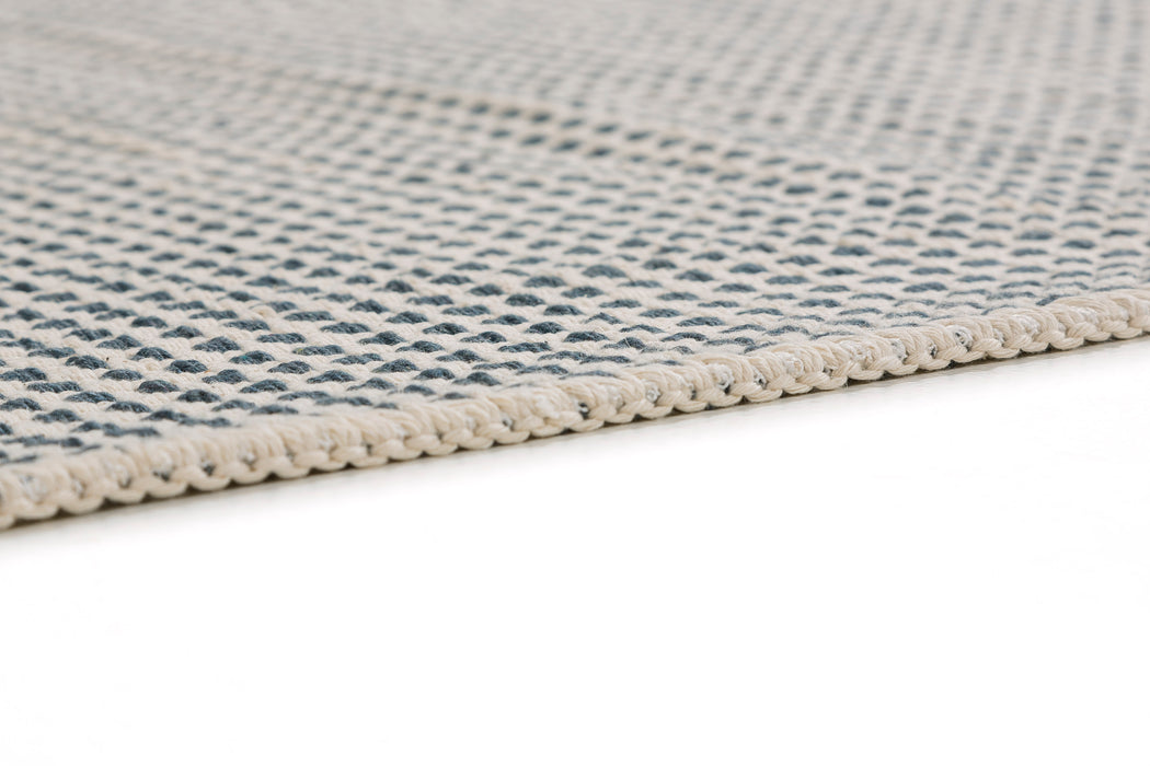 Ebeltoft Tæppe - Lysgrå/Offwhite