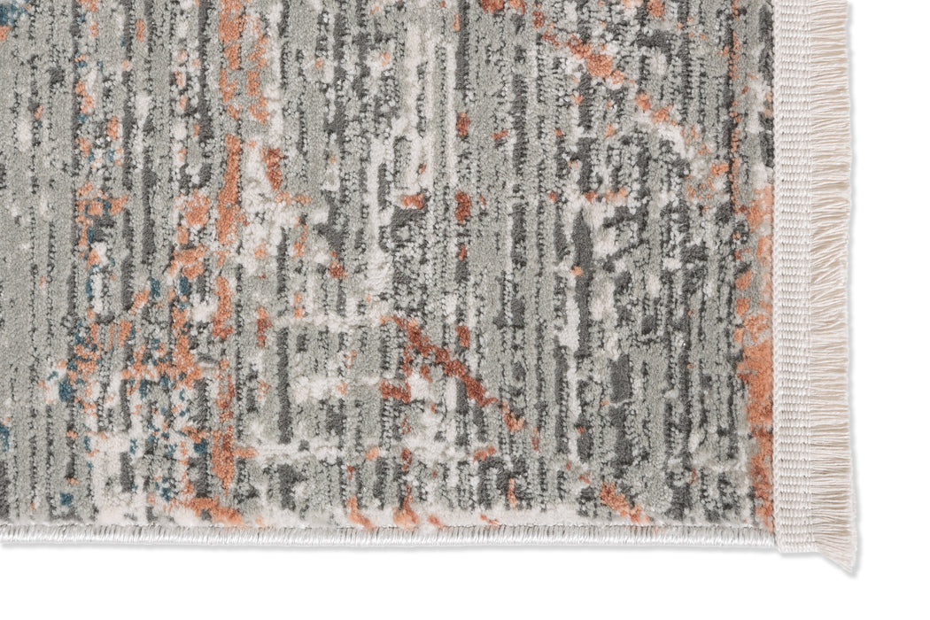 Ribe Tæppe - Lysegrå