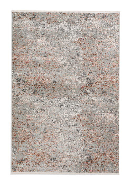 Ribe Tæppe - Lysegrå