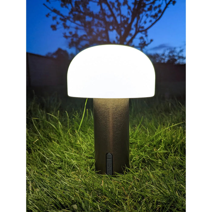 Soham Led Lampe - Hvid/Kobber