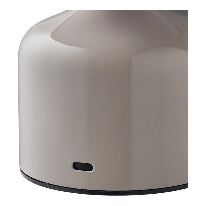 Aulla LED Bordlampe Metal/plastik - Genopladelig, grå