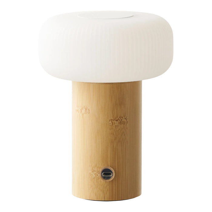 Stafford LED Bordlampe - Natur/Hvid