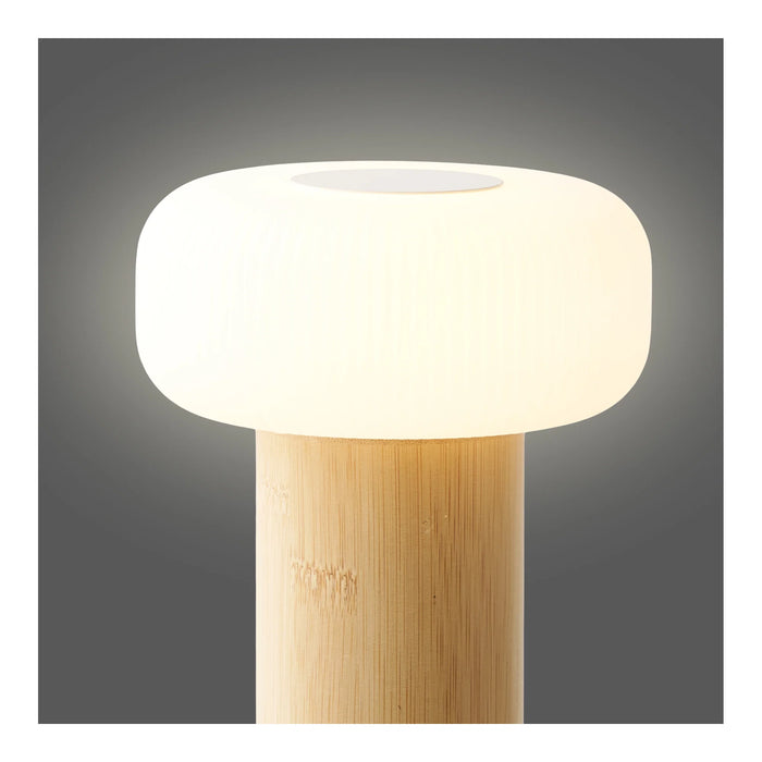 Stafford LED Bordlampe - Natur/Hvid