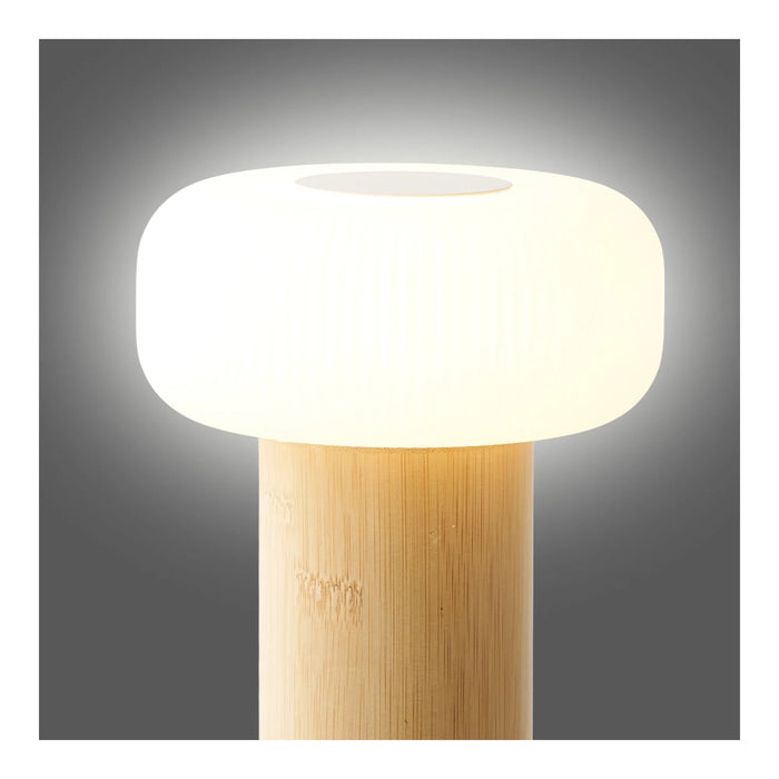 Stafford LED Bordlampe - Natur/Hvid