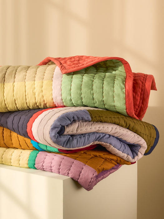 Pavilion Plaid Block Blå/ Flerfarvet