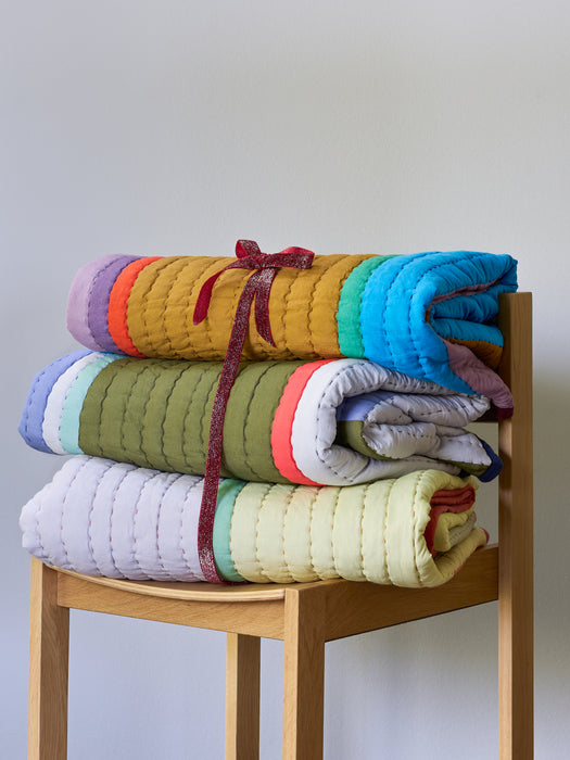 Pavilion Plaid Block Blå/ Flerfarvet