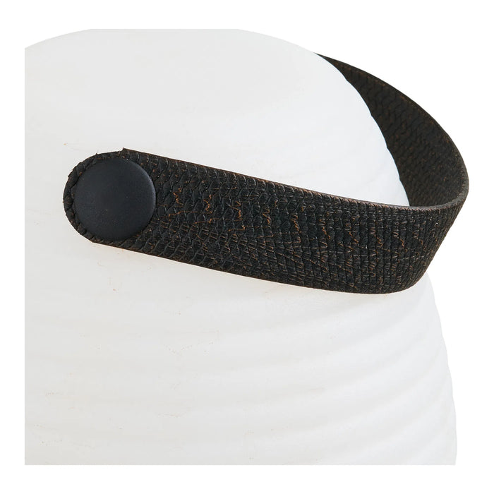 Derry Led Lampe - Hvid Ø 13 x H 12 cm