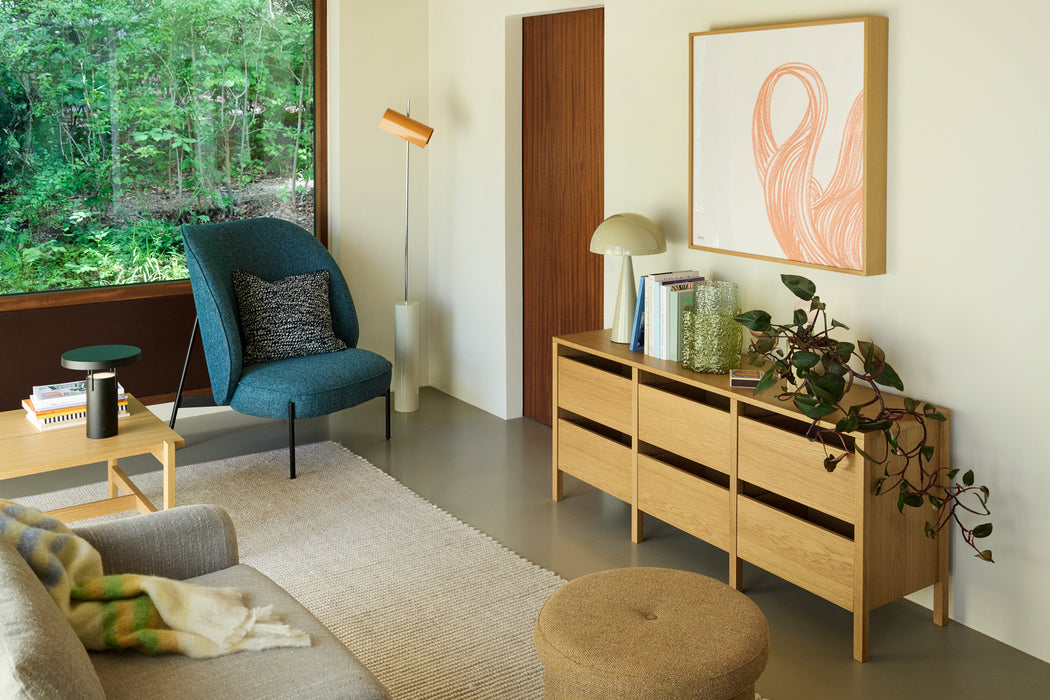 Hello Ramme - 80×80x10 cm Natur