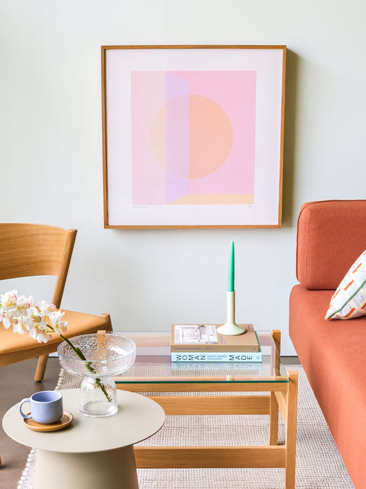 Hello Ramme - 80×80x10 cm Natur