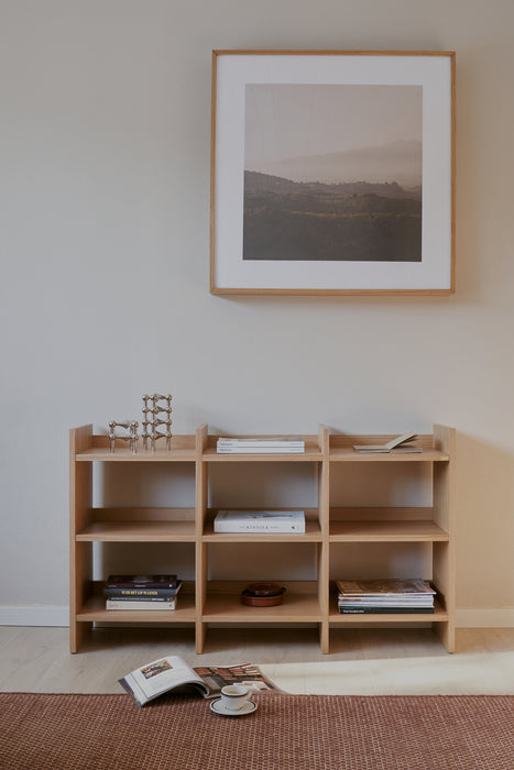 Hello Ramme - 80×80x10 cm Natur
