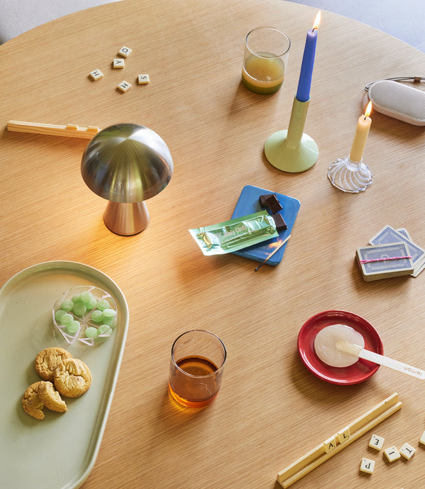 Mush Transportabel Lampe Nikkel