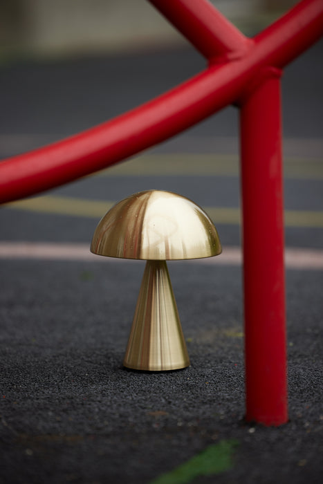 Mush Transportabel Lampe Messingfarve