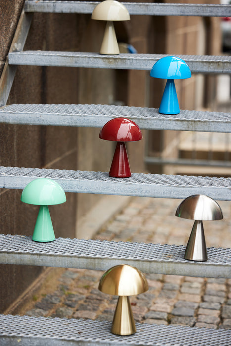 Mush Transportabel Lampe Blå