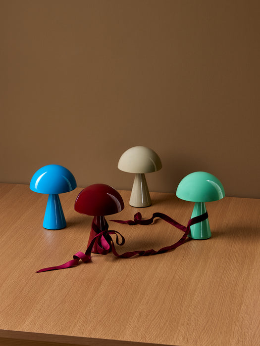 Mush Transportabel Lampe Blå