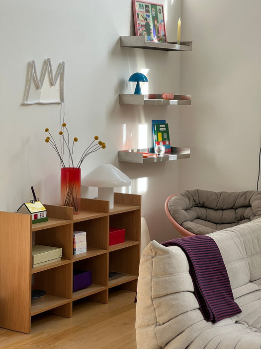 Mush Transportabel Lampe Blå