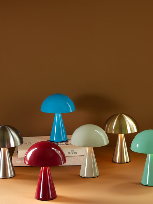 Mush Transportabel Lampe Rød