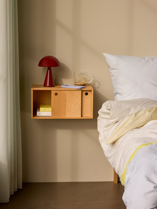 Mush Transportabel Lampe Rød