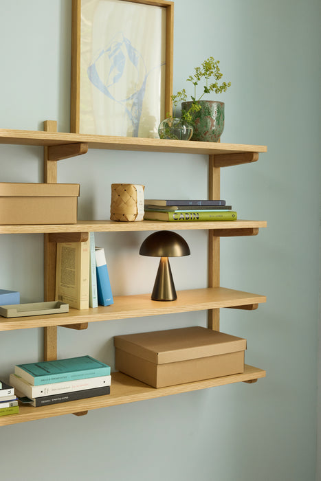 Mush Transportabel Lampe Bruneret Messing