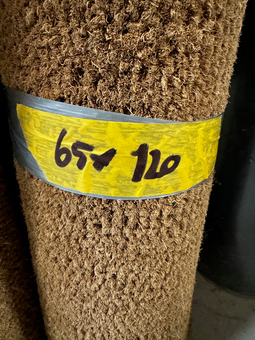 Kokosplys Måtterest - 65 X 120 cm