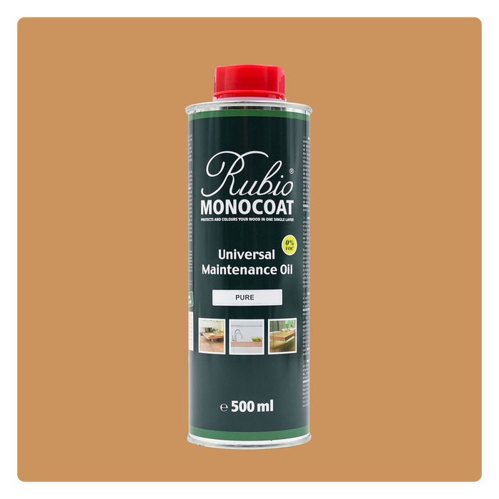 Rubio Monocoat Universal Maintenance Oil - Pure 500ml