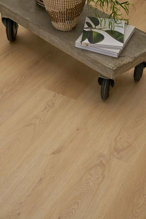 Restparti 2,46 kvm - Timberman LVT Akustikgulv Aurora Nebraska Oak