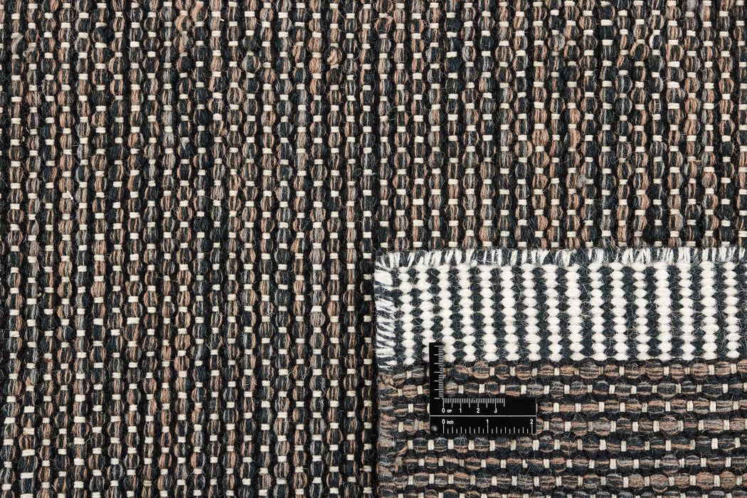 Atlas Brown/Black Tæppe 200 x 300 cm