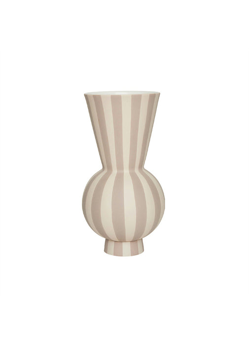 Toppu Vase - Round Clay