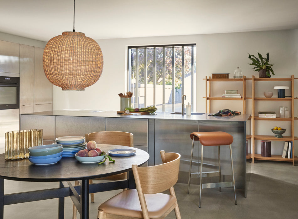 Avenue Barstol Nikkel/Brun