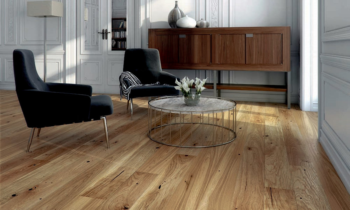 Patricier Plank 180 mm Eg Country/Raisins, Børstet, Natur Matlak