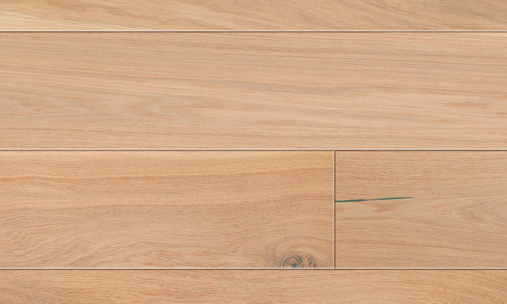 Patricier Plank 180 mm Eg Various/Banana, Børstet, Matlak Hvid