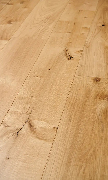 Eg Herregårdsplank 260 mm - Natur Matlak, Rustik, Børstet