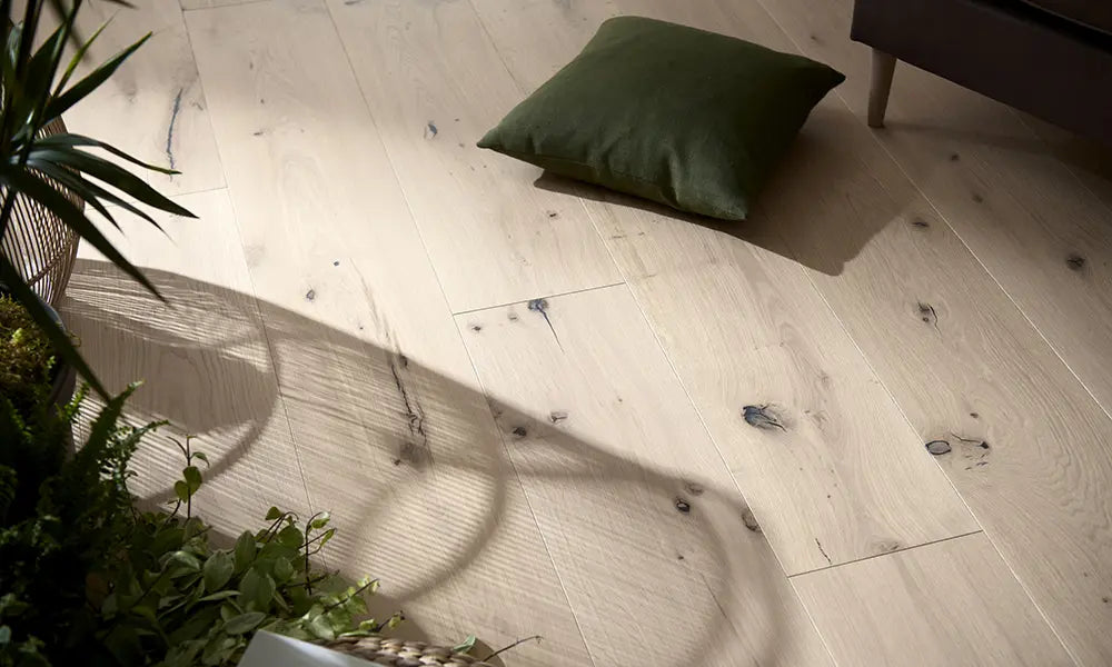 Eg Herregårdsplank 260 mm - Invisible Matlak, Rustik, Børstet