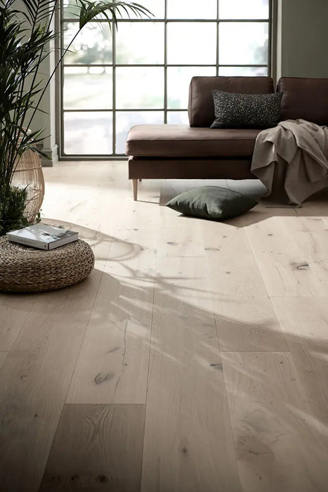 Eg Herregårdsplank 260 mm - Invisible Matlak, Rustik, Børstet