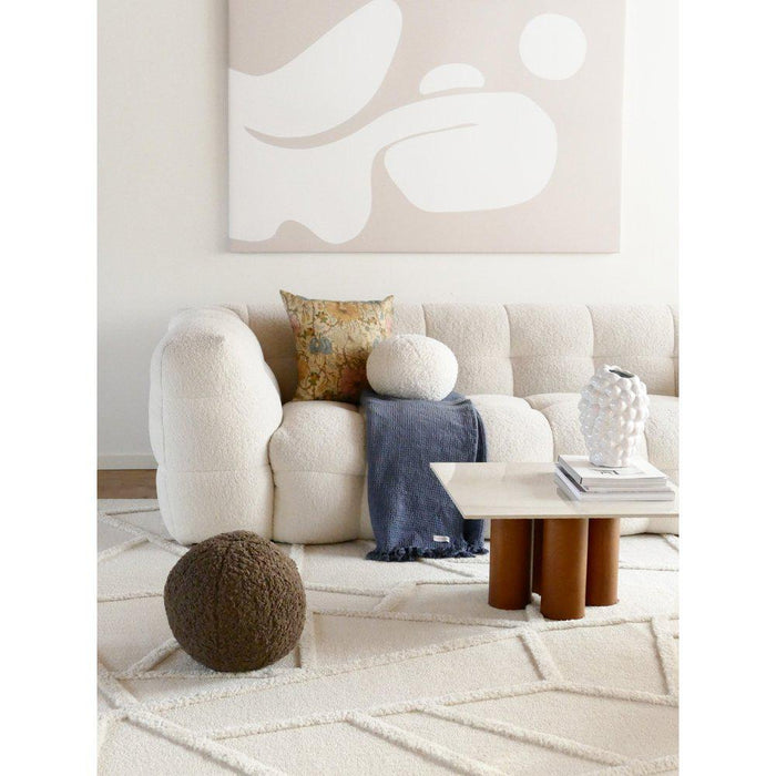 Elsie kugle Pude - Brun