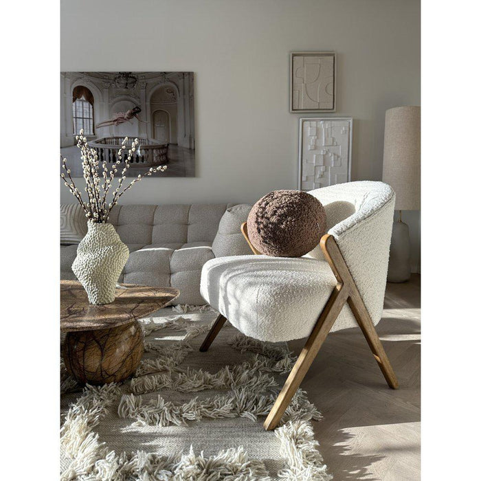 Elsie kugle Pude - Brun