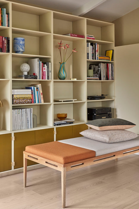 Cloud Vase Stor Blå/Hvid