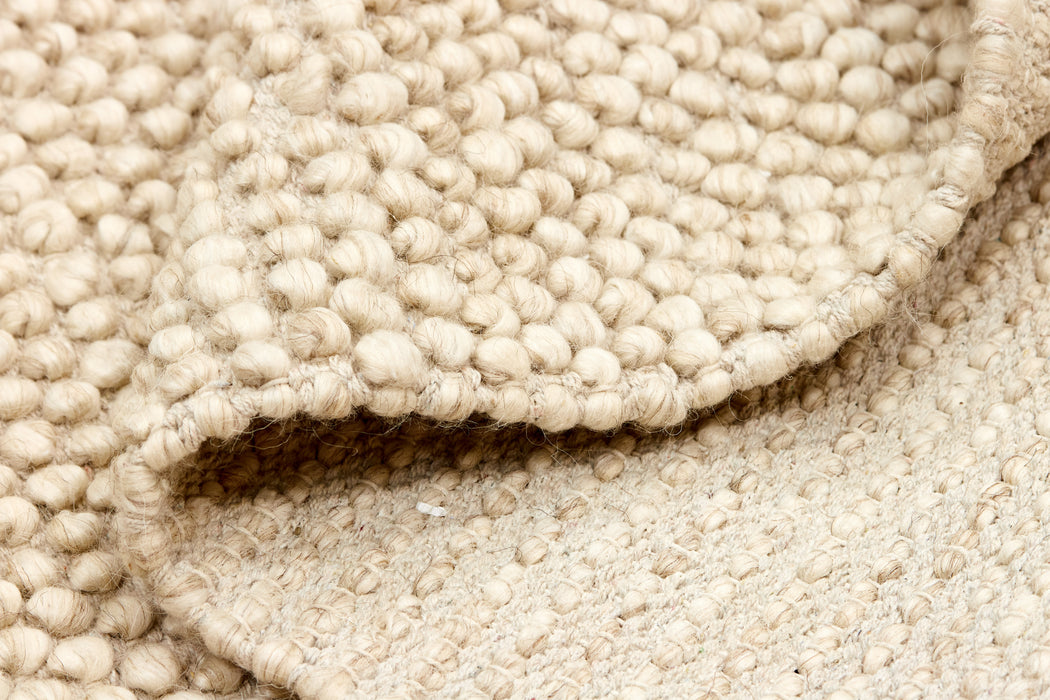 Bubbles tæppe - Beige