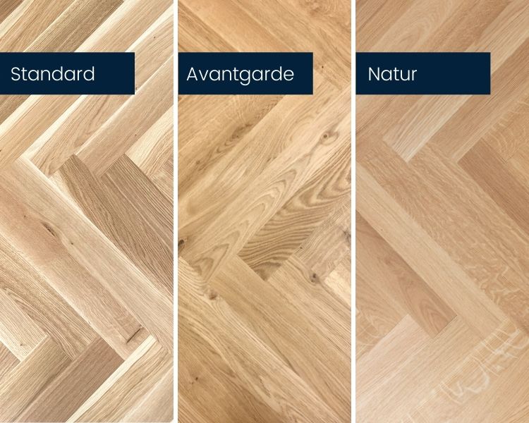 Lamel Sildebensparket Natur - Ubehandlet - 13x70x490 mm